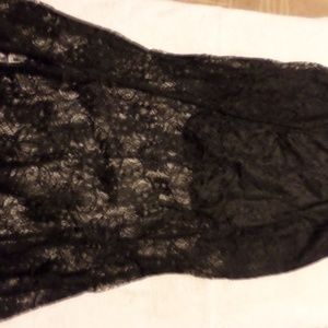 Skirts - Black lace skirt size L Skirts - Black lace skirt size L